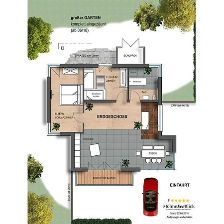 Mohneseeblick Comfortable Feriehus Möhnesee